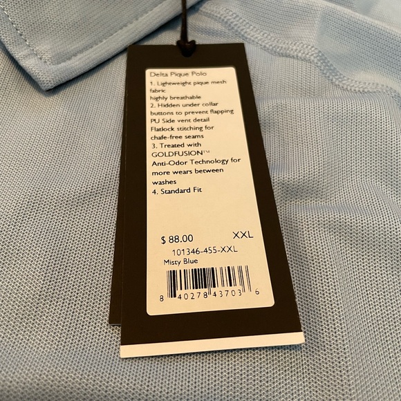 NWT Rhone Delta Pique Polo - Picture 7 of 8